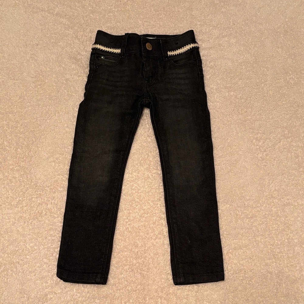 Catimini Black Skinny Jeans 3T